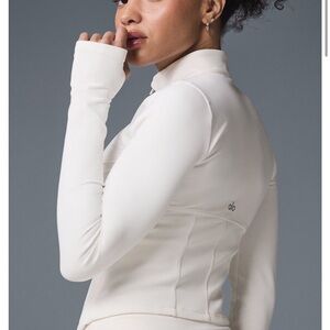 ALO Yoga Airbrush Corset Full Zip Jacket